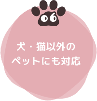 06 犬・猫以外のペットにも対応